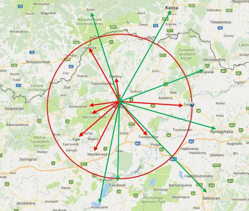 Smart Szallas Apartman Miskolc Eksteriør bilde